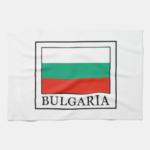 Bulgaria Tea Towel