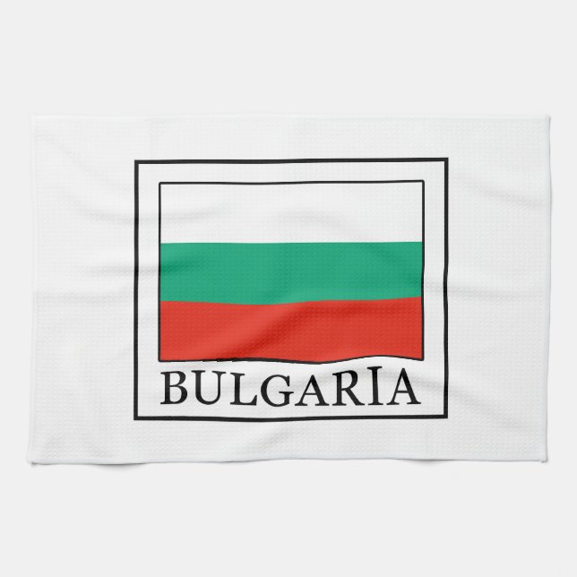 Bulgaria Tea Towel (Horizontal)