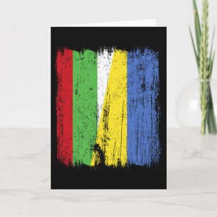 Bulgaria Ukraine Half Flag Bulgarian Ukrainian Her Card