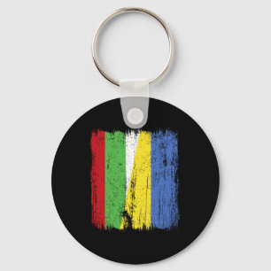 Bulgaria Ukraine Half Flag Bulgarian Ukrainian Her Key Ring