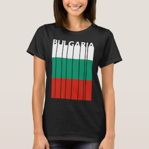 Bulgaria Vintage Bulgarian Flag Vacation T-Shirt