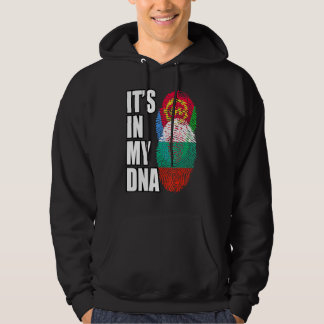 Bulgarian And Eritrean Mix DNA Flag Heritage Hoodie