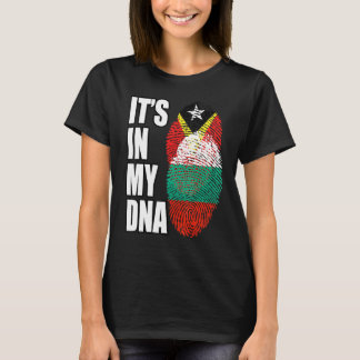 Bulgarian And Timorese Mix DNA Flag Heritage T-Shirt