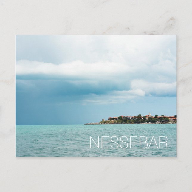 Bulgarian city Nessebar Postcard (Front)