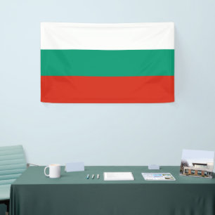 Bulgarian Flag Celebration Party Event Décor Banne Banner