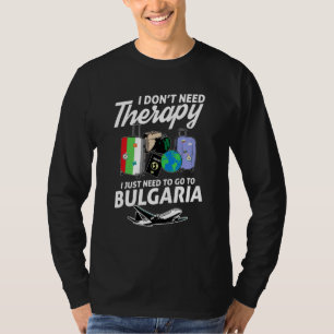 Bulgarian Flag I Bulgaria Flag I Vacation I Bulgar T-Shirt
