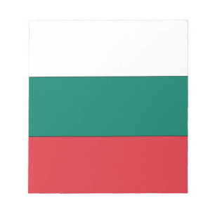 Bulgarian Flag Notepad