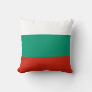 Bulgarian Flag on American MoJo Pillow