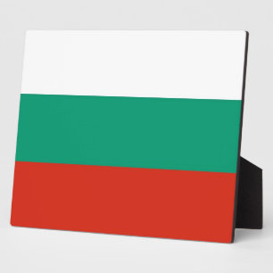 Bulgarian Flag Plaque
