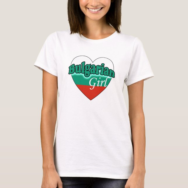 Bulgarian Girl T-Shirt (Front)