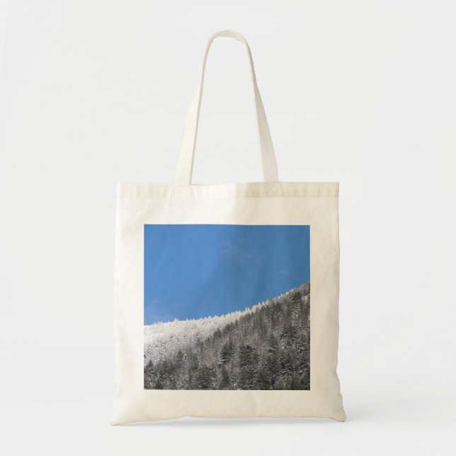 Bulgarian Mountain Snow Tote Bag (Front)
