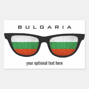 Bulgarian Shades custom stickers