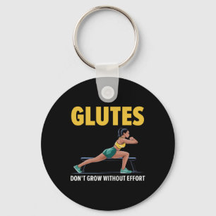 Bulgarian Squat Exercise Bodybuilding Fitness Work Key Ring