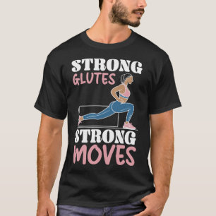 Bulgarian Squat Exercise Bodybuilding Fitness Work T-Shirt
