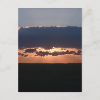 Bulgarian Sunset Postcard