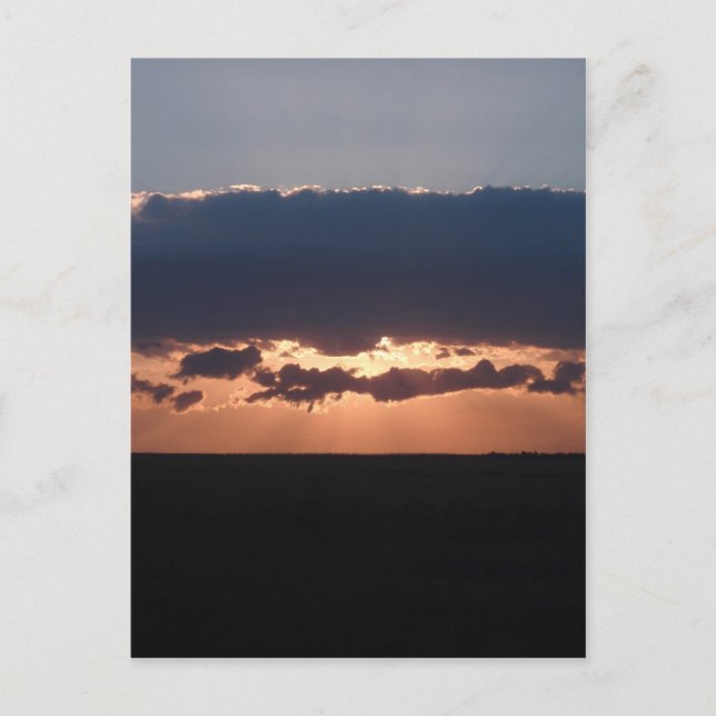 Bulgarian Sunset Postcard (Front)