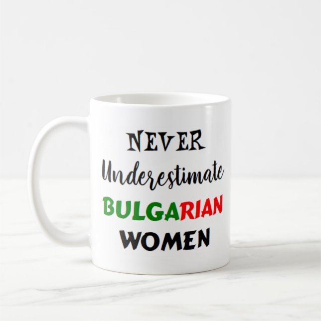bulgarian women coffee mug (Left)