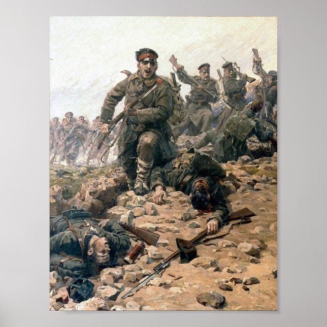 Bulgarians at the Charge Poster (Front)