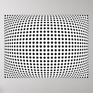 Bulge dots poster