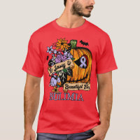 bulimia Awareness retro halloween scary pumpkin he