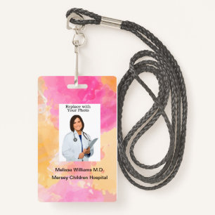 Bulk Childrens Hospital Staff Photo ID Badges