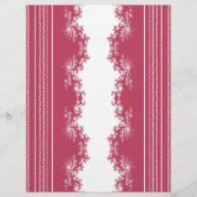 Bulk Christmas Fractal Peppermint Scrapbook Paper