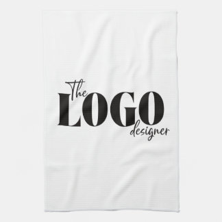 Bulk Corporate Custom Logo Company Personalised Tea Towel