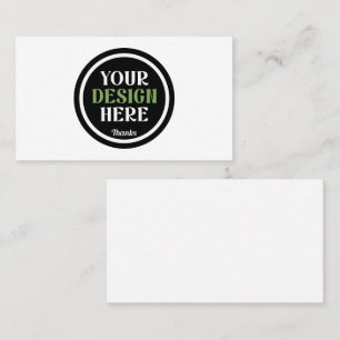 Bulk Custom Logo Company Employee Appreciation  Calling Card