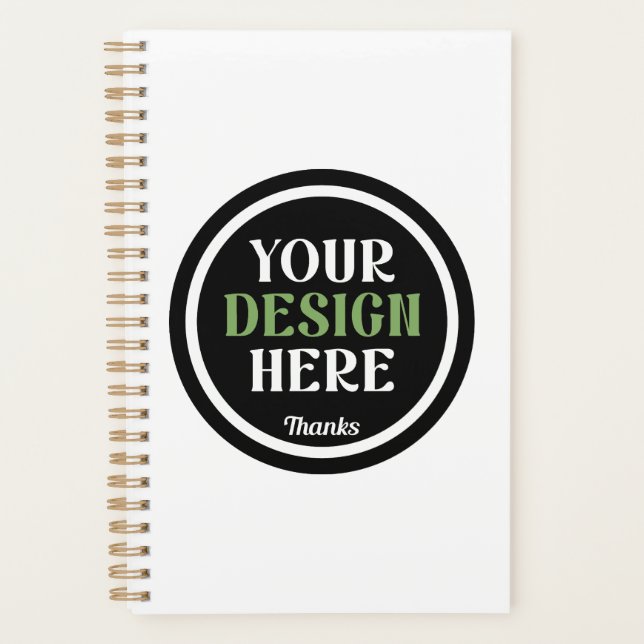 Bulk Custom Logo Company Employee Appreciation  Planner (Front)