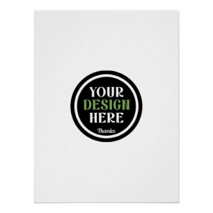 Bulk Custom Logo Company Employee Appreciation Poster