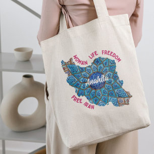 Bulk Gifts for Coworkers Woman Life Freedom Tote Bag