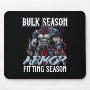Bulk Season Armour Fitting Season Gym Meme Mouse Mat