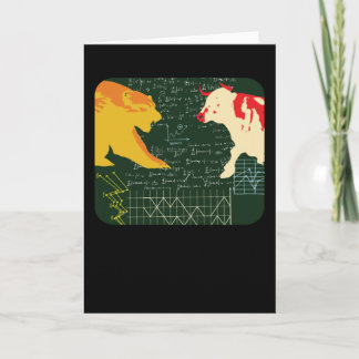 Bull And Bear Card