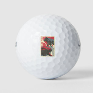 Bull and Bear Market - Day Traders Gift Golf Balls