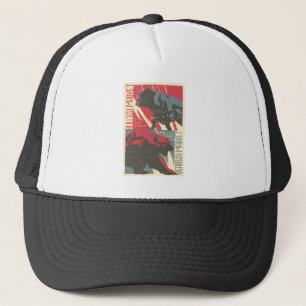Bull and Bear Market - Day Traders Gift Trucker Hat