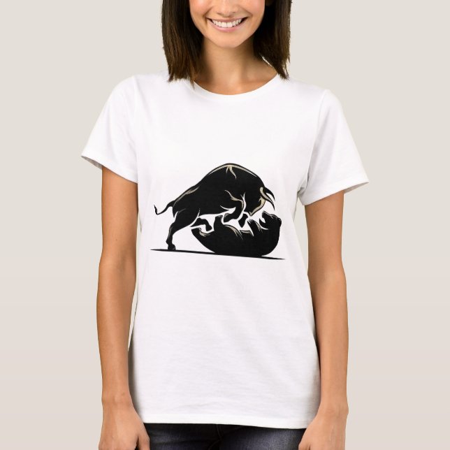 Bull and Bear T-Shirt (Front)
