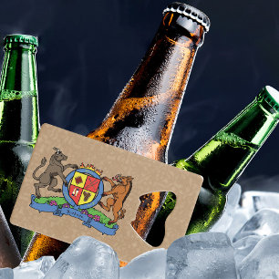 Bull and Boar Rampant BBQ Coat of Arms