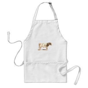 Bull Apron In Cool Old Style