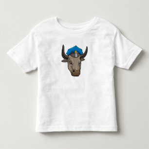 Bull as Police officer Police Toddler T-Shirt