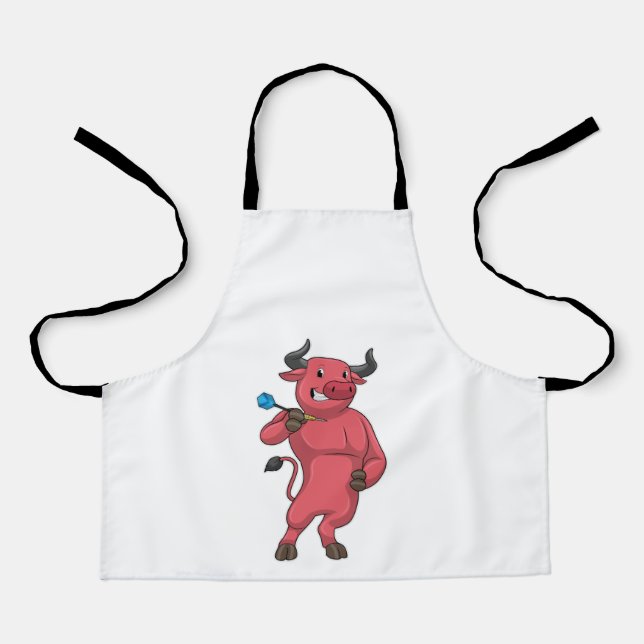 Bull at Darts with Dart Apron (Front)