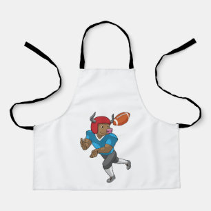 Bull at Football Sports Apron