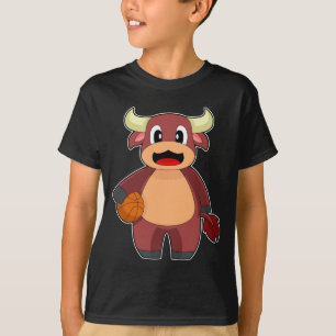 Bull Basketball player Basketball T-Shirt