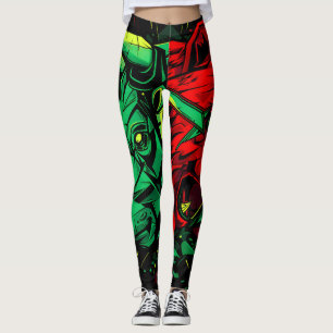 Bull Bear Duel Forces  Leggings