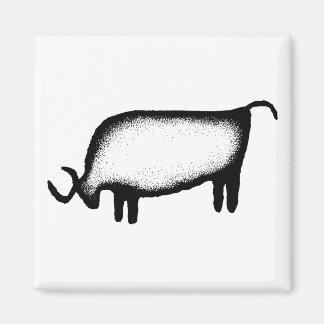 Bull - black magnet