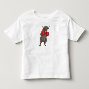 Bull Boxer Boxing gloves Toddler T-Shirt