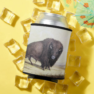 Bull Buffalo Can Cooler