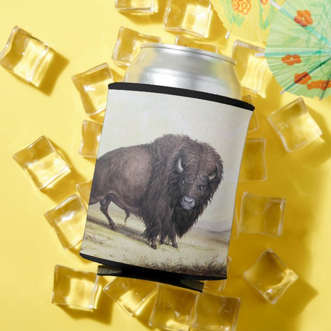 Bull Buffalo Can Cooler (In Situ Summer)