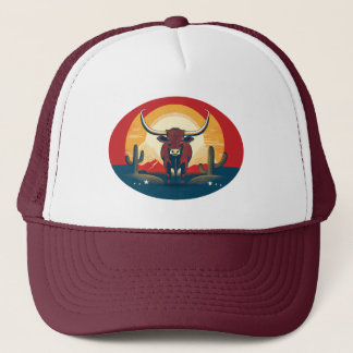BULL BY THE HORNS TRUCKER TRUCKER HAT