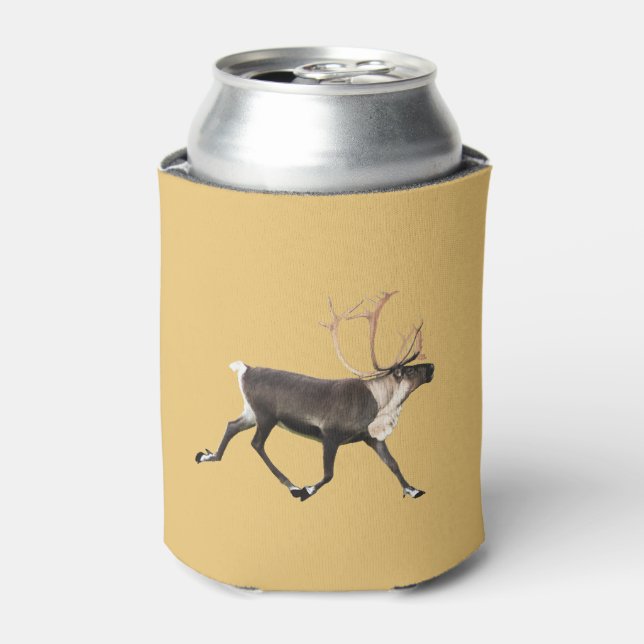 Bull Caribou Can Cooler (Can Front)