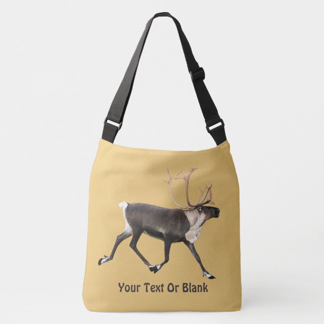 Bull Caribou Crossbody Bag (Front)